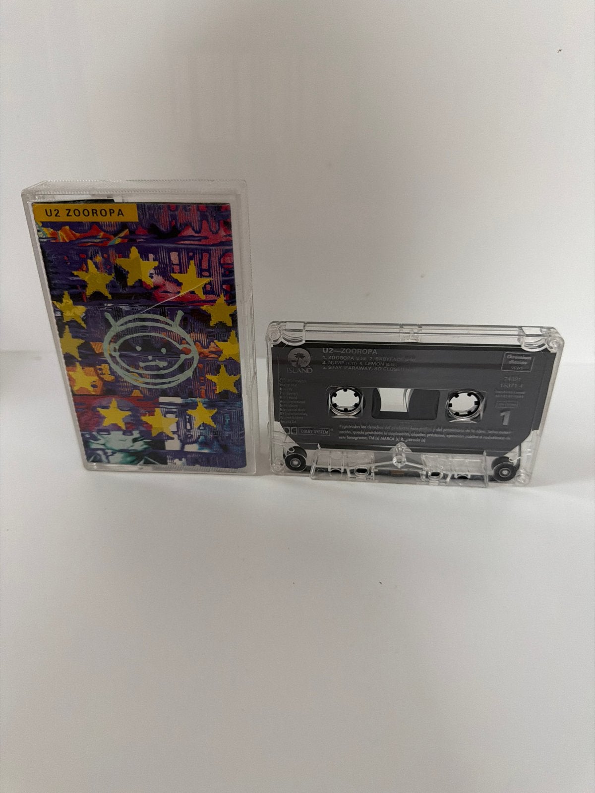 U2 - Zooropa Cassette (Origineel), Gebruikt, 1 bandje, Ophalen of Verzenden, Origineel
