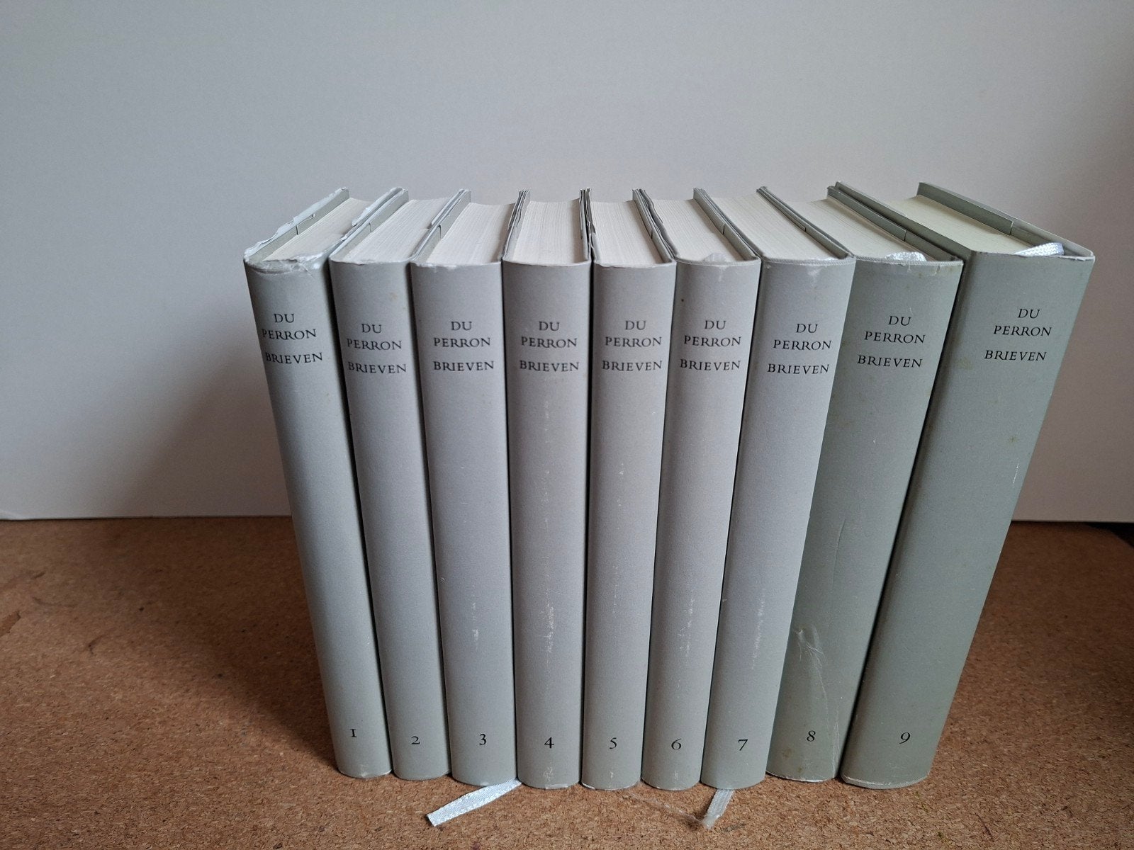 Du Perron Brieven - Complete set (9 delen), Ophalen of Verzenden, Zo goed als nieuw, E. du Perron