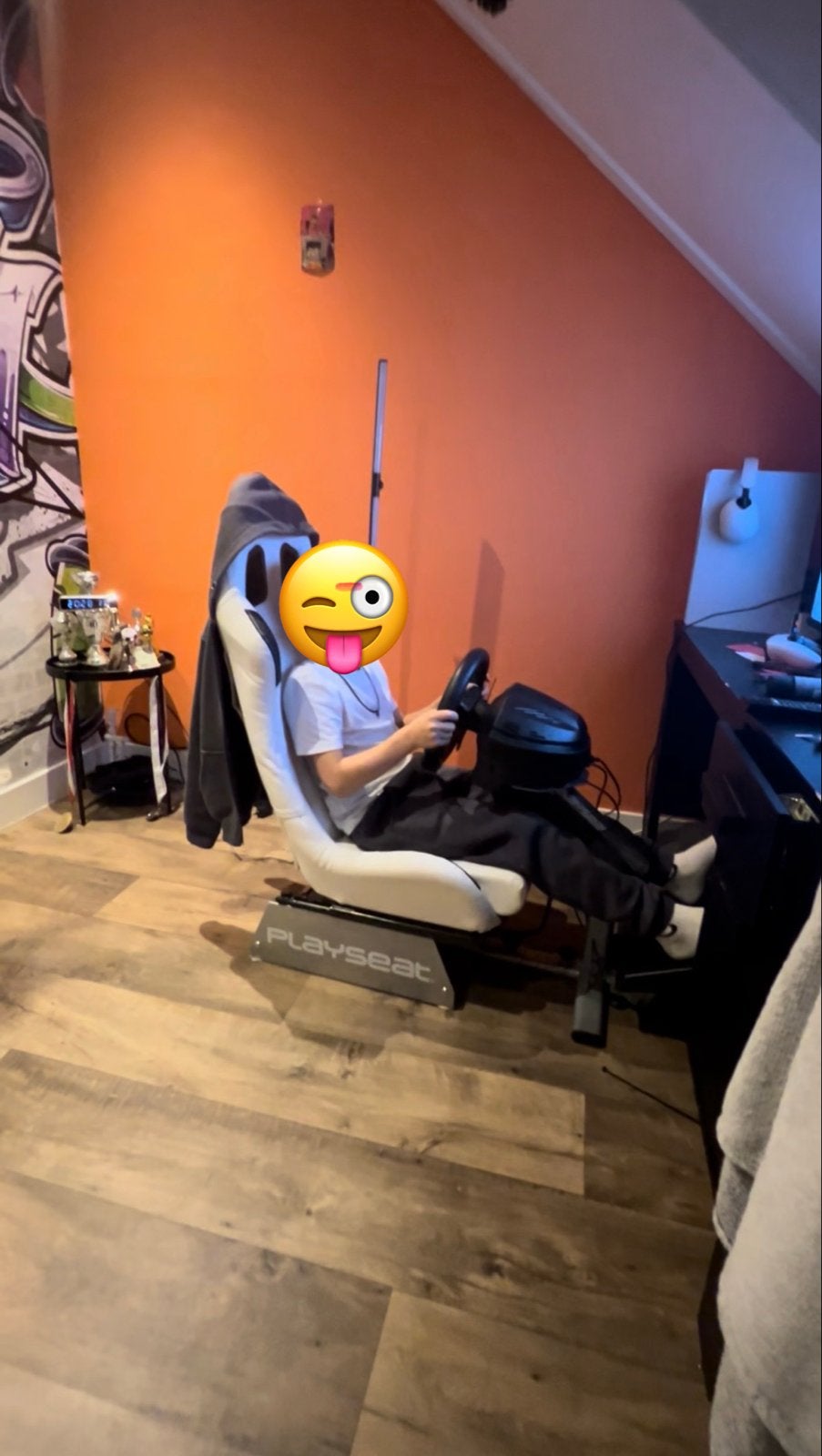 Playseat Evolution racestoel met Logitech G29 racestuur, Ophalen, Racestoel, Zo goed als nieuw, PC