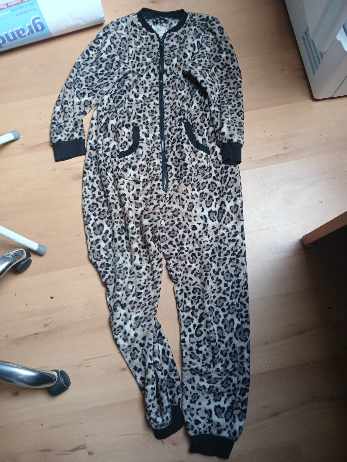 onesie panter 36/38, Ophalen of Verzenden, Gedragen, Maat 36 (S), Carnaval