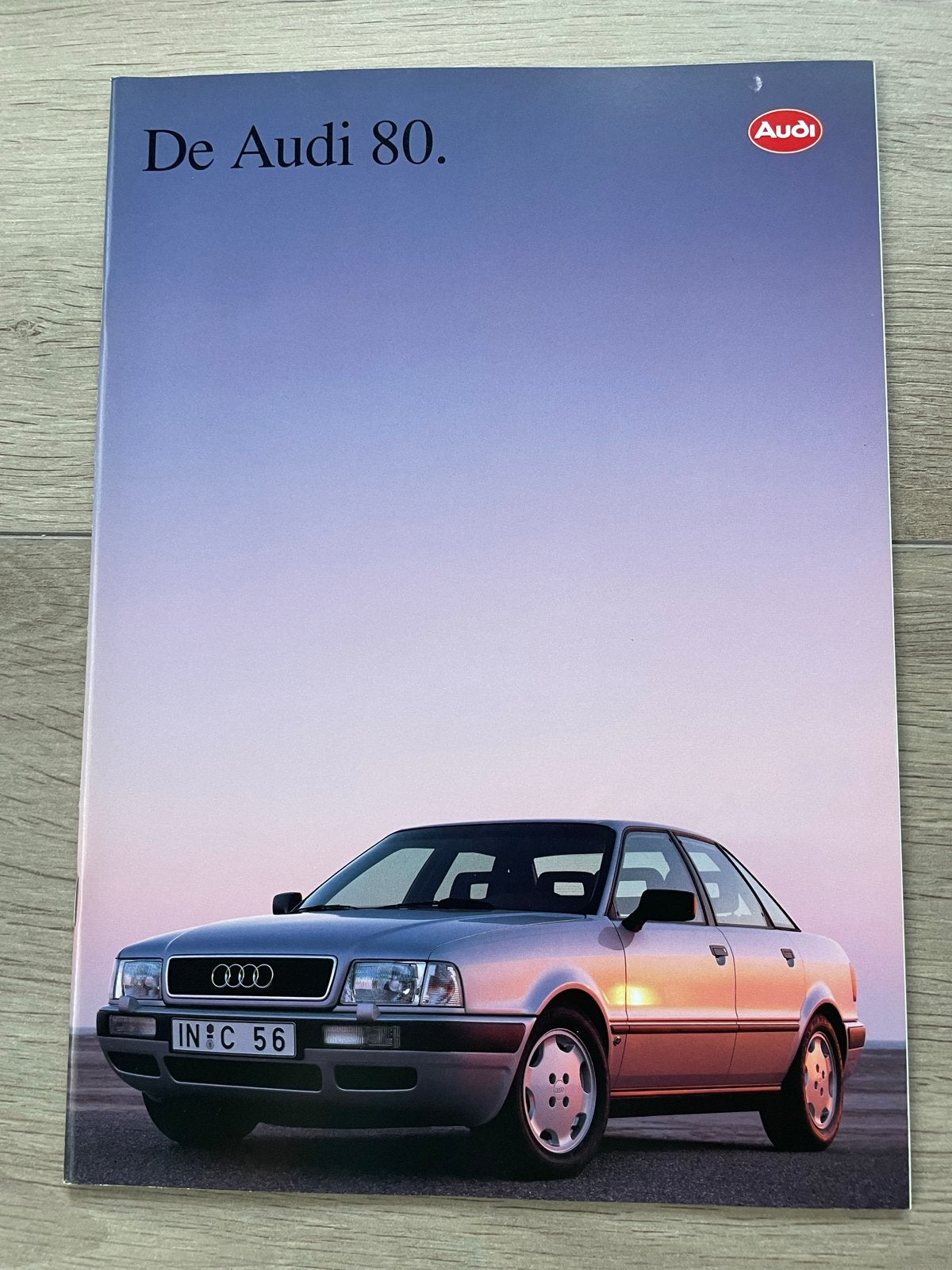 Audi 80 Brochure - Origineel uit 1993, Ophalen of Verzenden, Zo goed als nieuw, Audi