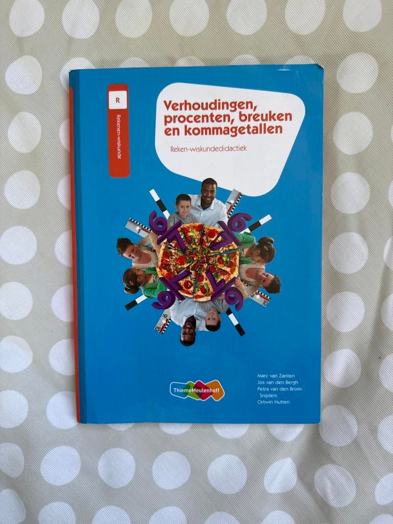Verhoudingen, procenten, breuken en kommagetallen, Ophalen of Verzenden, Zo goed als nieuw, Alpha, Jos van den Bergh; Ortwin Hutten; Marc van Zanten; Petra van ...
