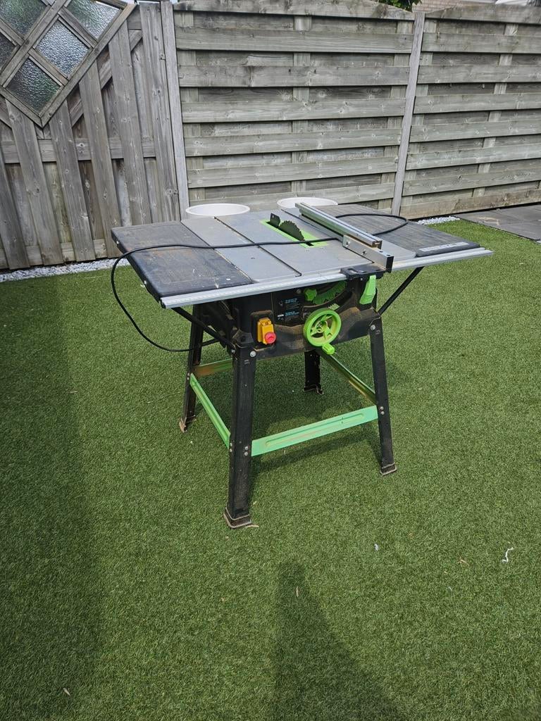 Zaagtafel, Doe-het-zelf en Verbouw, Gereedschap | Zaagmachines, Ophalen, Evolution, Gebruikt, Cirkelzaag