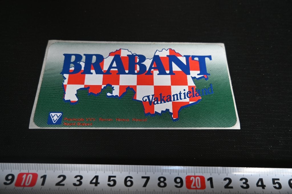 sticker BRABANT Vakantieland  VVV, Ophalen, Zo goed als nieuw