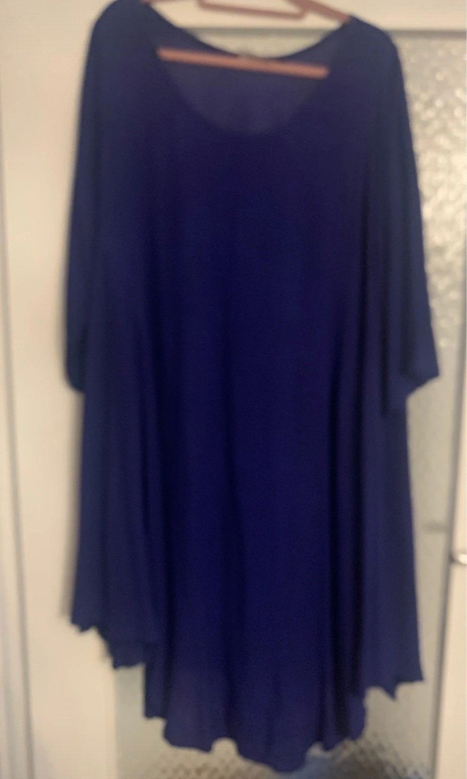Angel Circle Blauwe Tuniek/Jurk - Maat 54, Kleding | Dames, Maat 46/48 (XL) of groter, Zo goed als nieuw, Onder de knie, Angel Circle