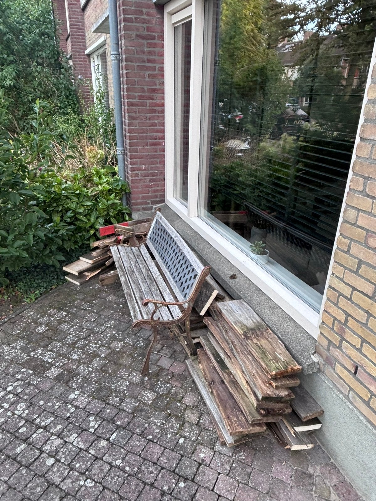 Haardhout gratis, Minder dan 3 m³, Ophalen, Overige houtsoorten, Blokken