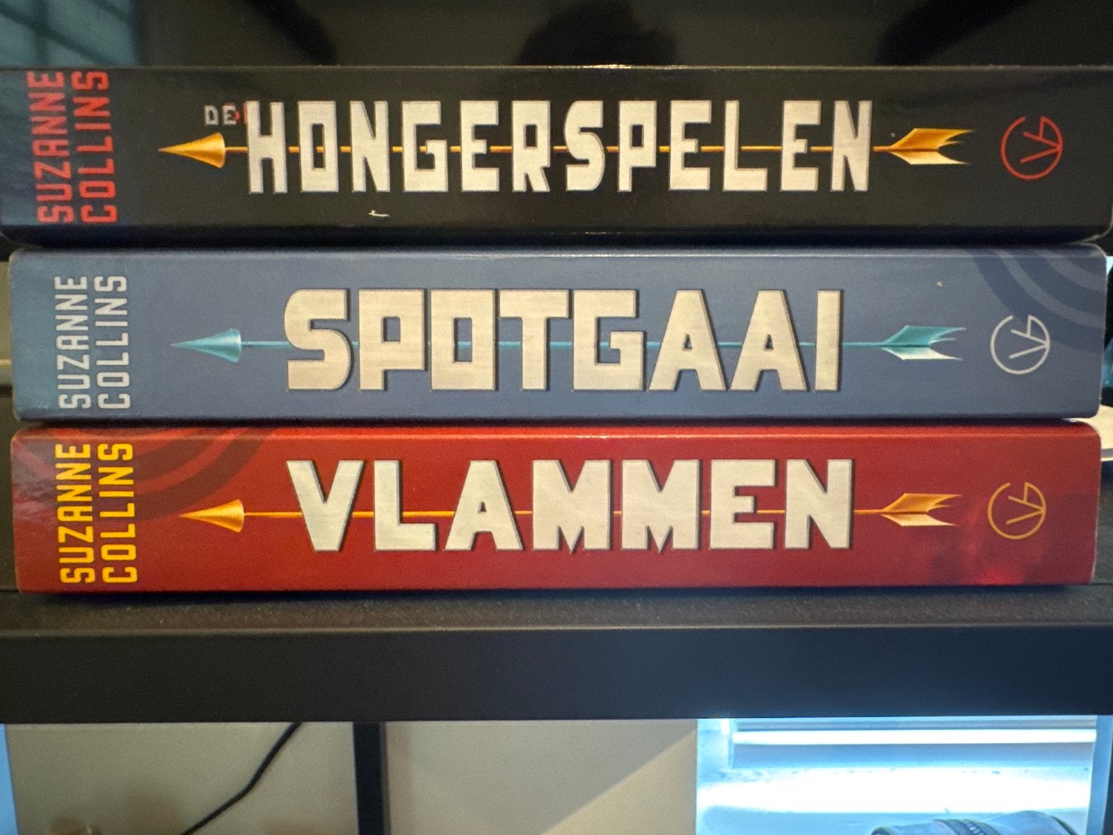 De Hongerspelen Trilogie - Suzanne Collins, Boeken, Fantasy, Gelezen, Ophalen of Verzenden
