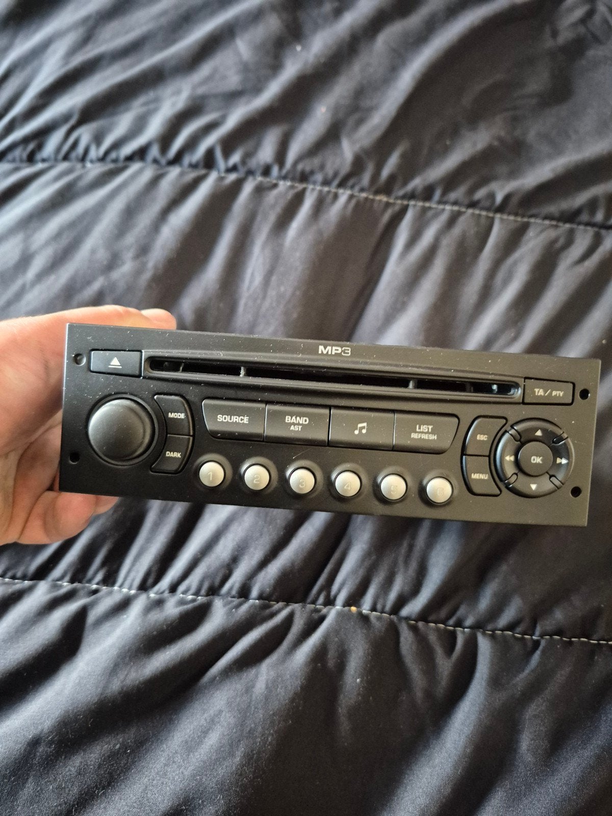 Blaupunkt RD4 N1 MP3-02 Autoradio voor Peugeot/Citroën, Ophalen of Verzenden, Gebruikt