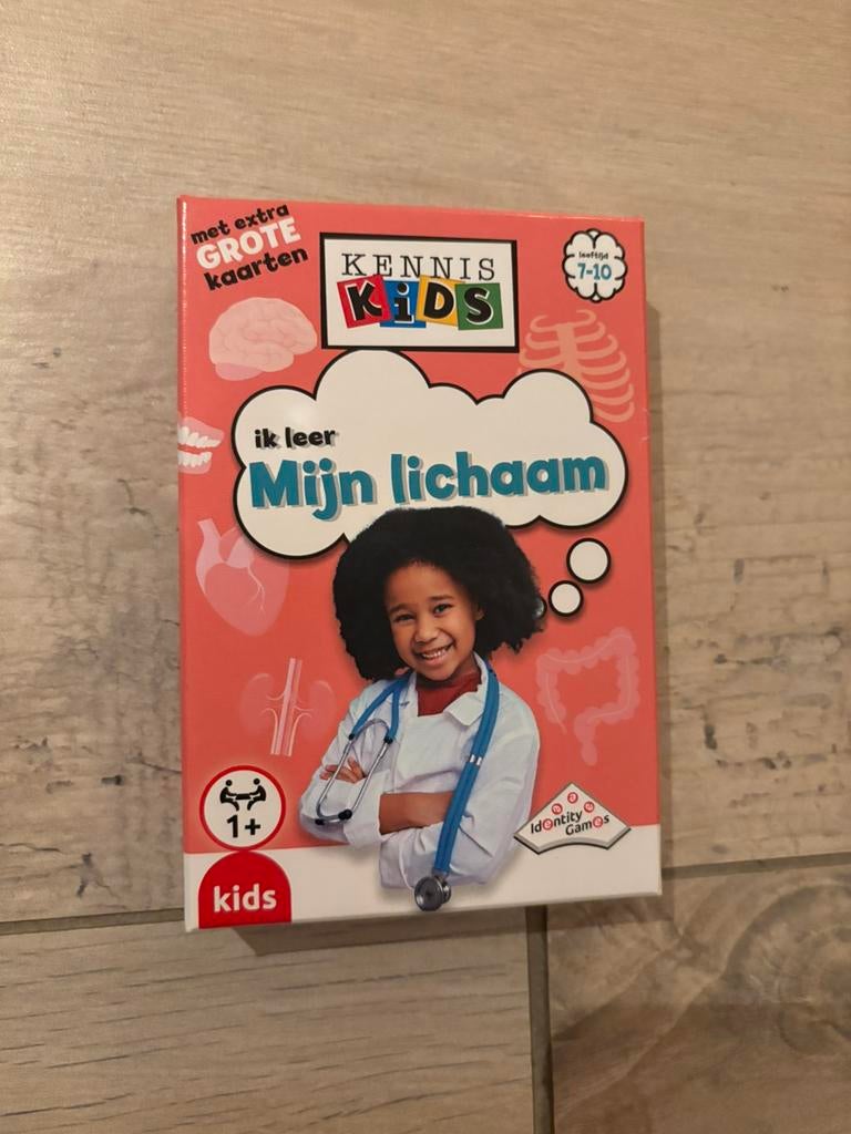 Mijn lichaam kaartspel, Hobby en Vrije tijd, Gezelschapsspellen | Kaartspellen, Ophalen of Verzenden, Zo goed als nieuw