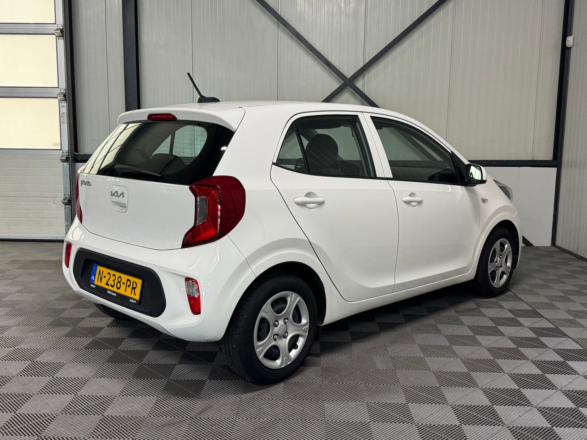 Kia Picanto 1.0 DPi | ComfortLine 5-Drs | Airco | Cruise, Gebruikt, 4 stoelen, Wit, Handgeschakeld
