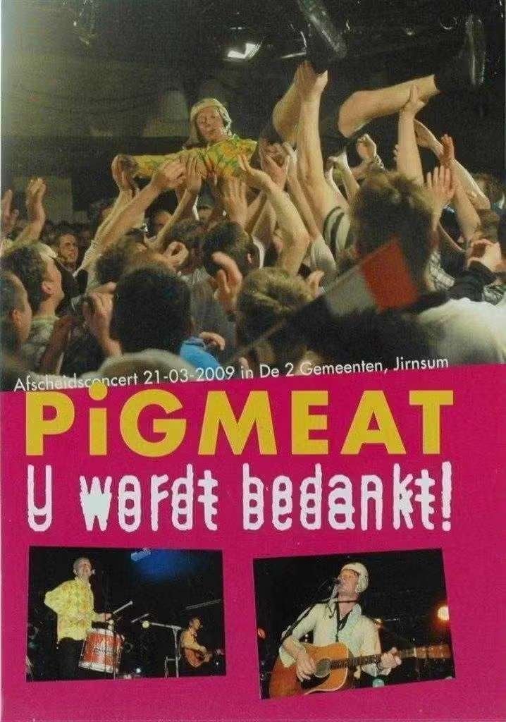 DVD Pigmeat – U Wordt Bedankt!, Alle leeftijden, Zo goed als nieuw, Concert, Ophalen of Verzenden
