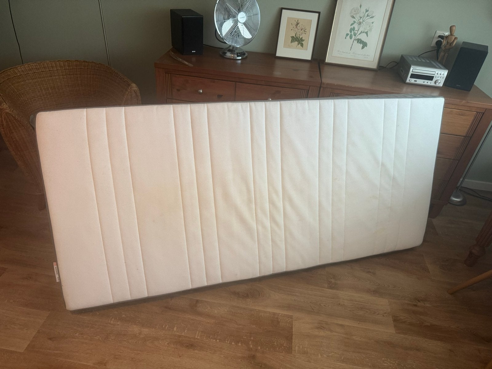 IKEA Morgedal matras 90x200 cm, Huis en Inrichting, Ophalen, Gebruikt, 90 cm, Eenpersoons