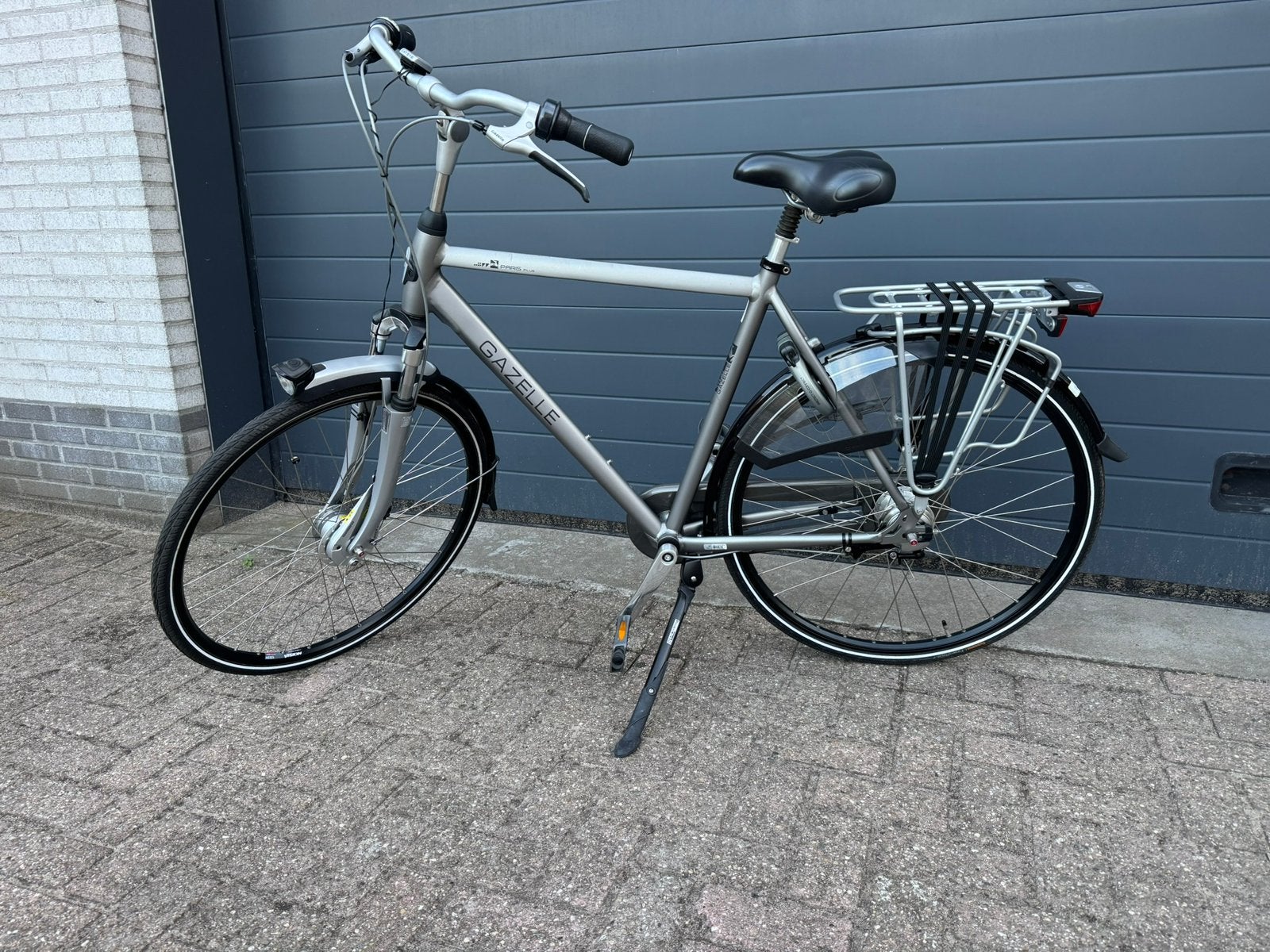 Super mooie Gazelle Paris Plus frame H57 mat metallic lak, Fietsen en Brommers, Ophalen, Versnellingen, Zo goed als nieuw, Gazelle