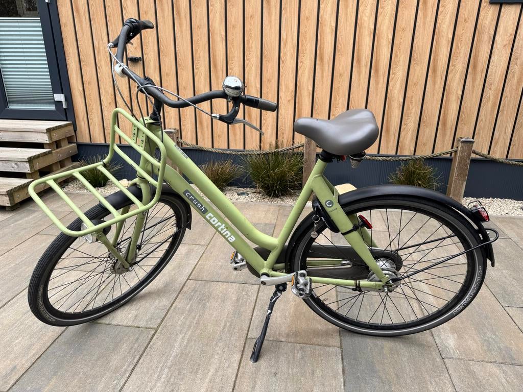 Cortina Crush Damesfiets - 7 versnellingen, recent onderhoud, Gebruikt, Versnellingen, 50 tot 53 cm, Trommelrem