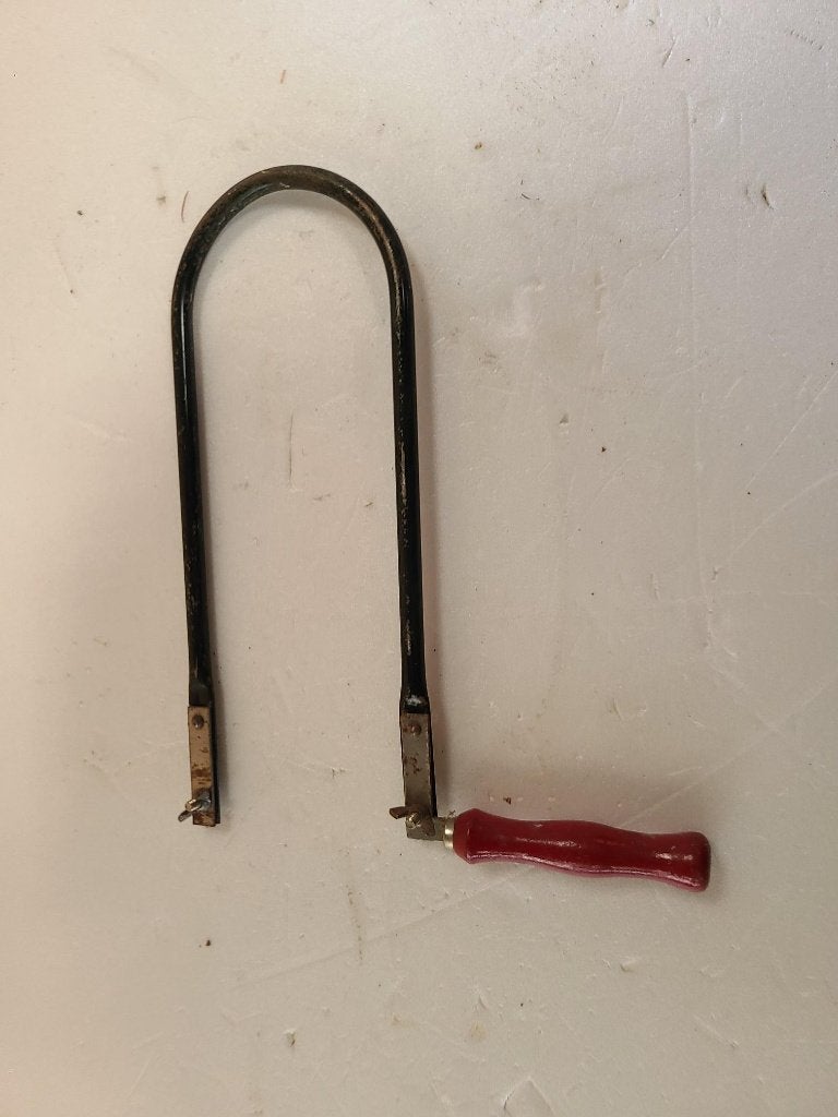 figuurzaag, Doe-het-zelf en Verbouw, Gereedschap | Zaagmachines, Ophalen of Verzenden, Zo goed als nieuw, 30 tot 70 mm, Figuurzaag