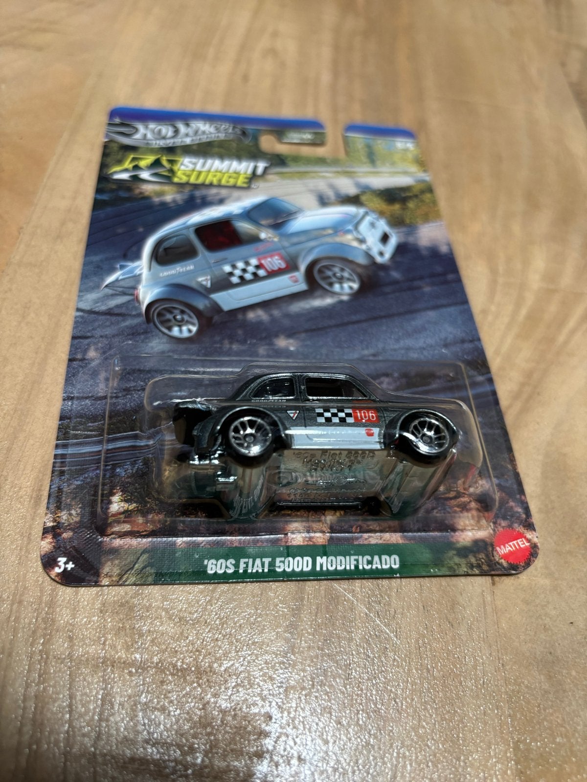 Hot Wheels '60s Fiat 500D Modificado Summit Surge chase, Ophalen of Verzenden, Nieuw, Auto, Overige merken