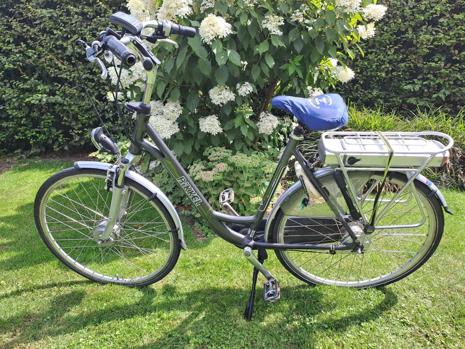 Bikkel E-bike met Panasonic accu, frame 56L, 55 tot 59 cm, Ophalen, Gebruikt, Overige merken