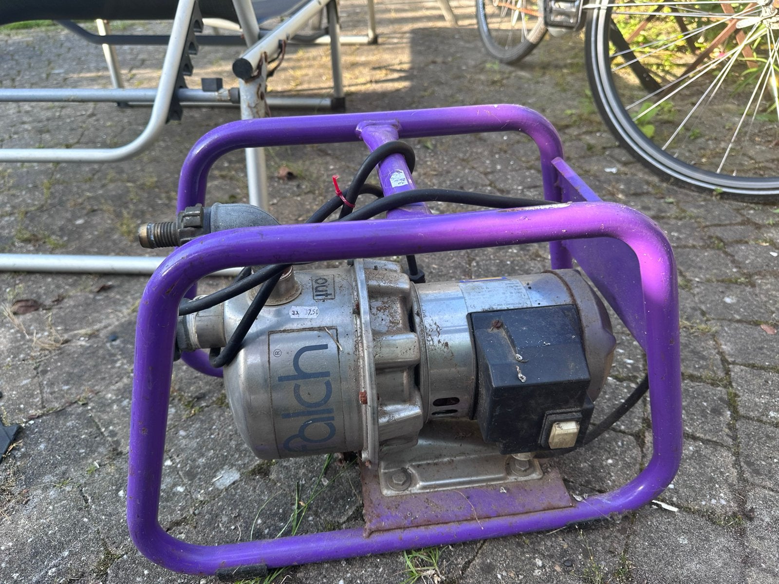 Waterpomp tuinpomp, Ophalen of Verzenden, Gebruikt, Elektrisch