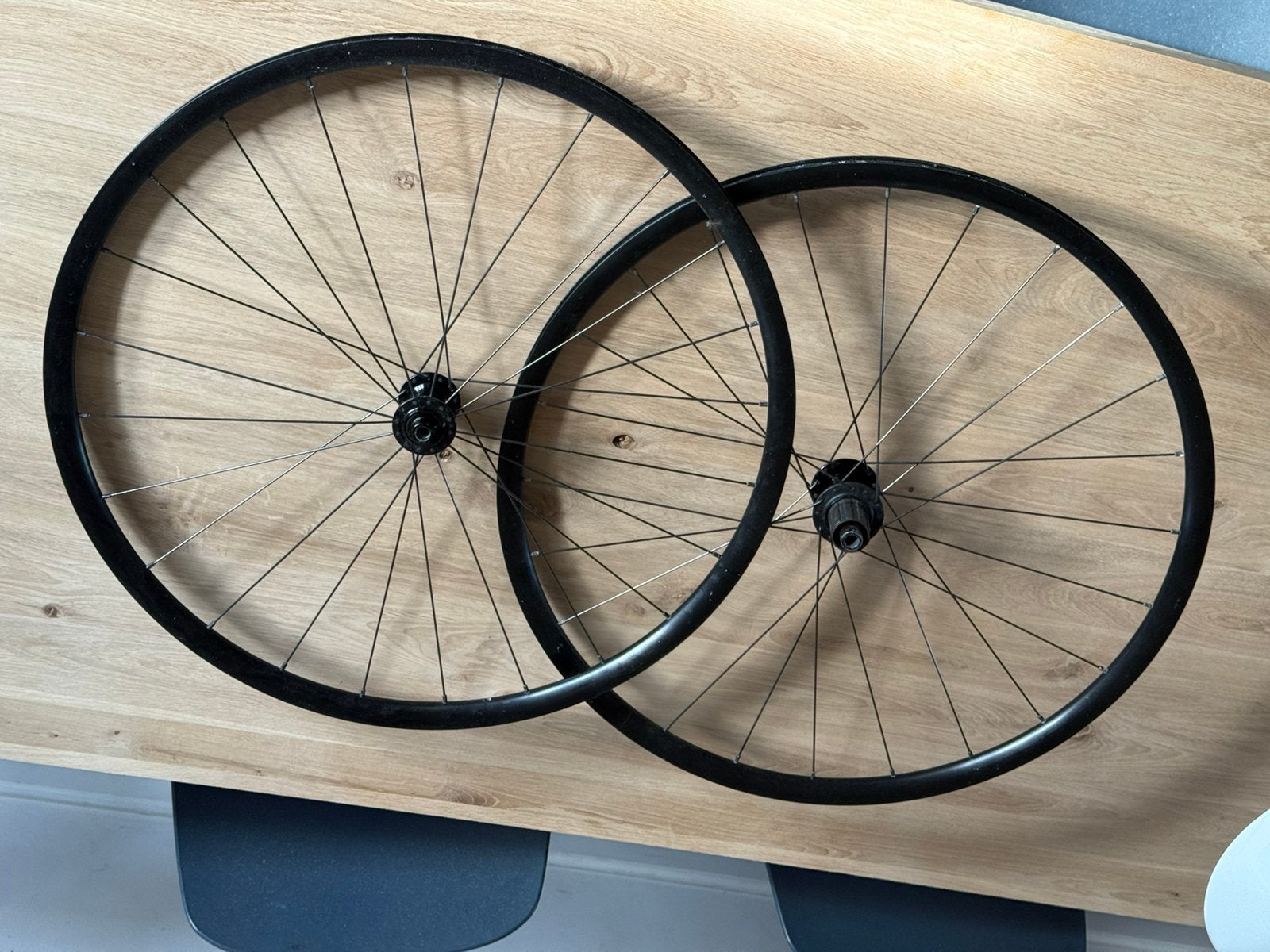 Gravel Velgen - DT Swiss R470 voor en achterwiel, Gebruikt, Aluminium, Racefiets, Ophalen