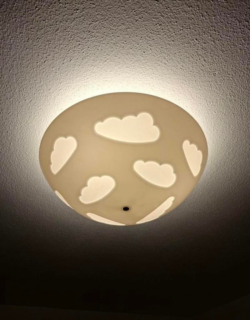 Ikea wolkenlamp, Huis en Inrichting, Lampen | Plafondlampen, Ophalen of Verzenden, Zo goed als nieuw