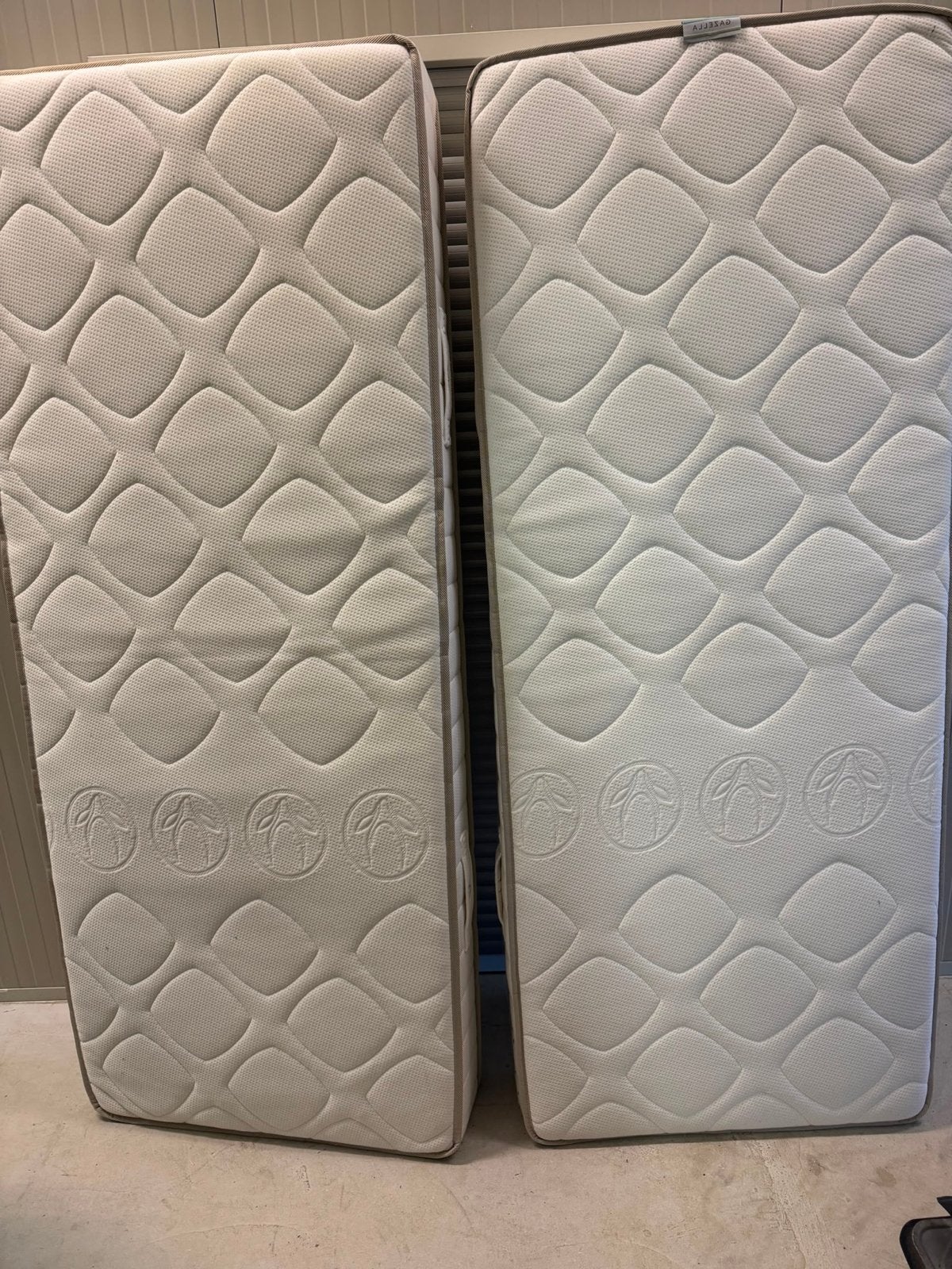 2x Gazella Gold Comfort II matrassen – 80x200 cm – H3 Firm, Ophalen, Eenpersoons, Zo goed als nieuw, 80 cm