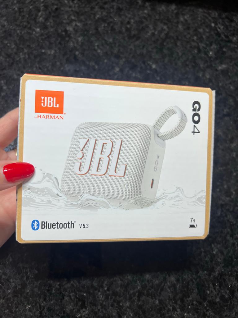 JBL GO 4 Draagbare Bluetooth Speaker - Wit, JBL, Overige typen, Nieuw, Ophalen of Verzenden