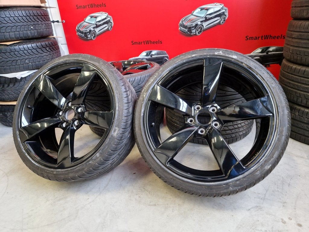 19 inch AUDI S-LINE A3 A4 A5 A6 Q2 ROTOR VELGEN EN BANDEN