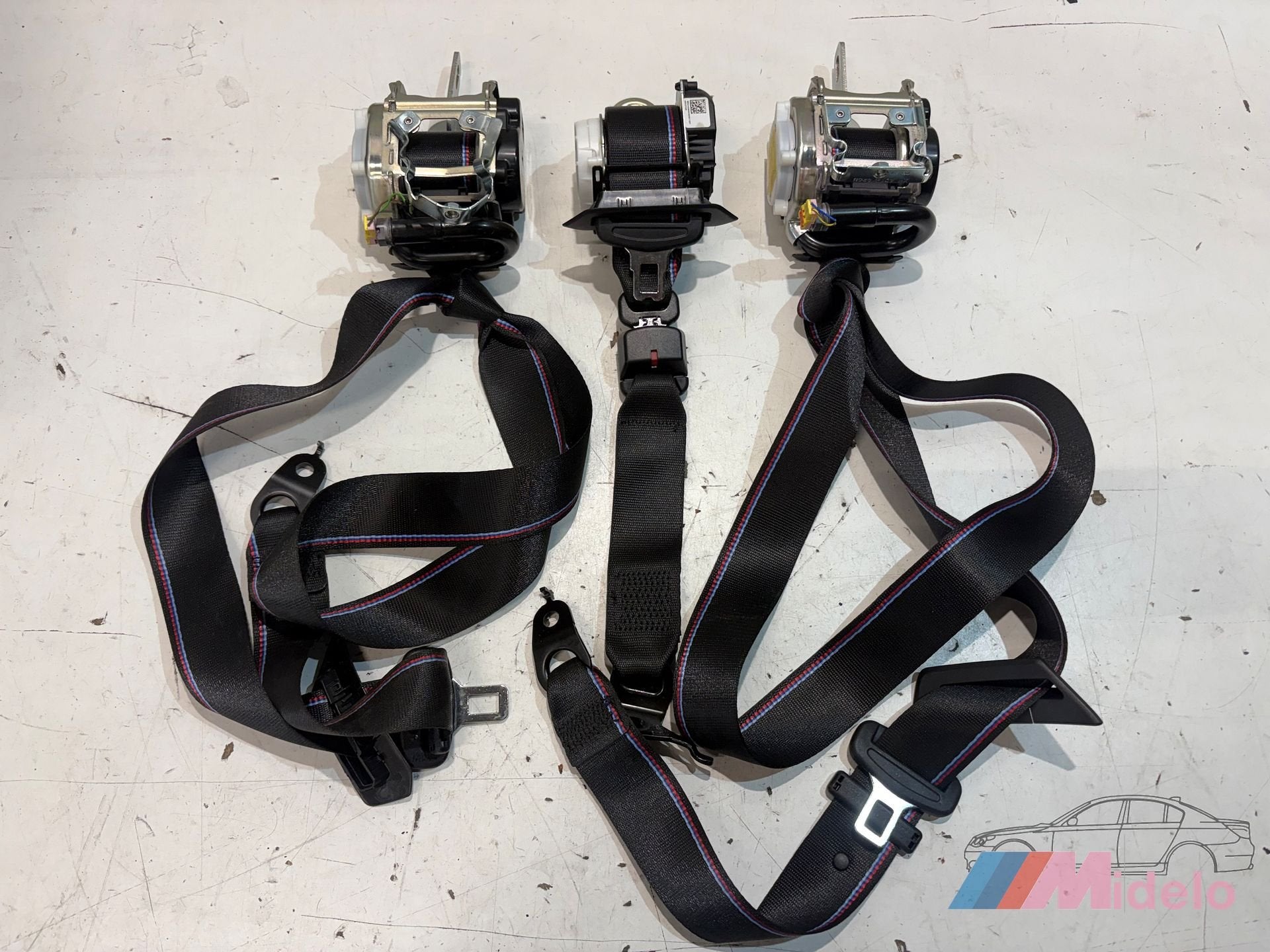 BMW G60/G90 GORDEL SET ACHTER 5A14A25, Auto-onderdelen, Gebruikt, -, -, Ophalen of Verzenden