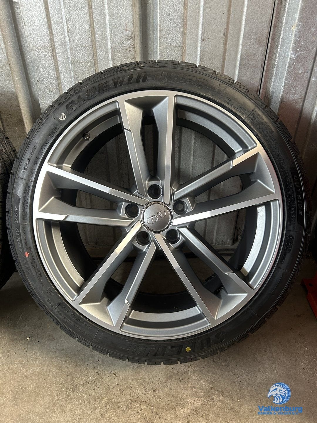 8mm! VW Caddy Passat Audi A4 19 inch antraciete velgen 5x112, Auto-onderdelen, 19 inch, Gebruikt, -, -