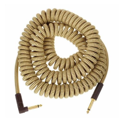 Fender Deluxe Coil Cable  ZGAN, Ophalen of Verzenden, Zo goed als nieuw, Apparatuur
