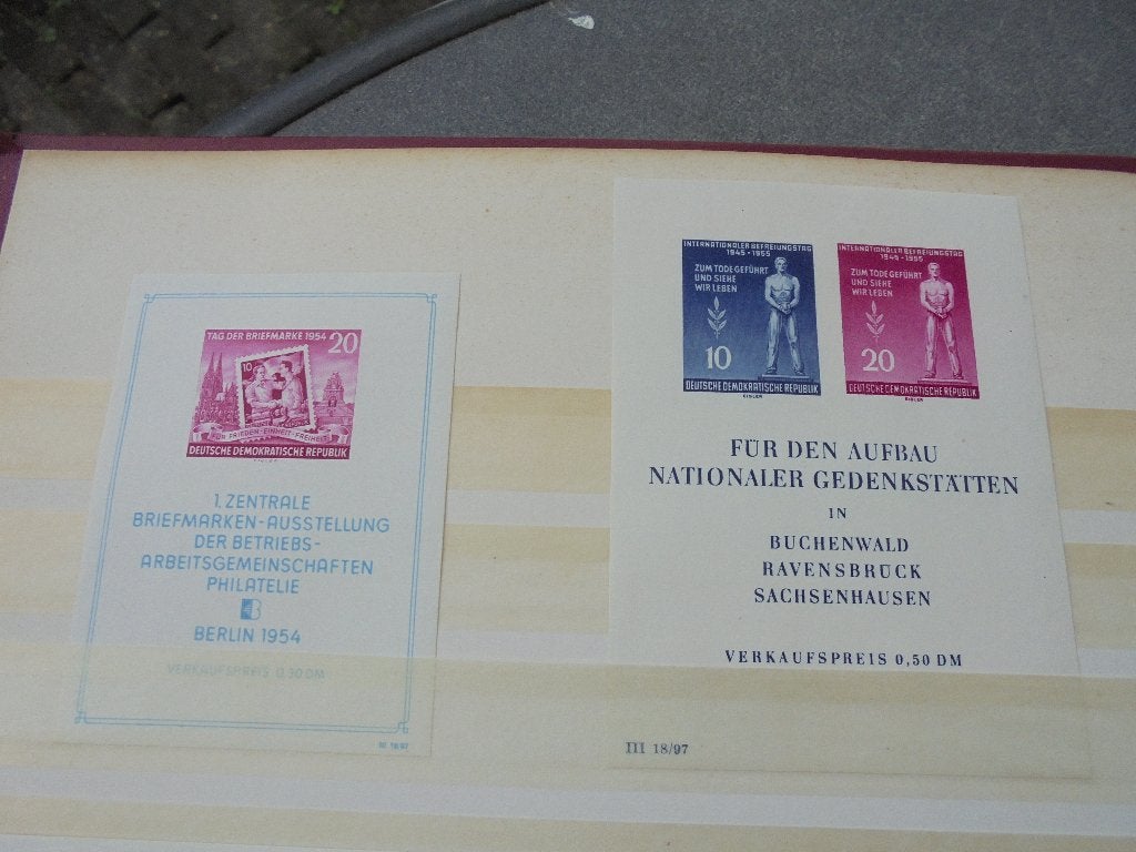 Deutsche Dem Rep.   BLOK  10, 11 en 12 Postfris., Ophalen of Verzenden, Buitenland
