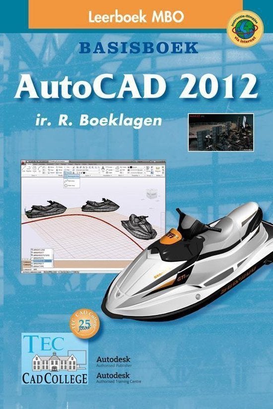 autoCAD 2012 basisboek Leerboek MBO, Boeken, Ophalen of Verzenden, Zo goed als nieuw, MBO, Gamma