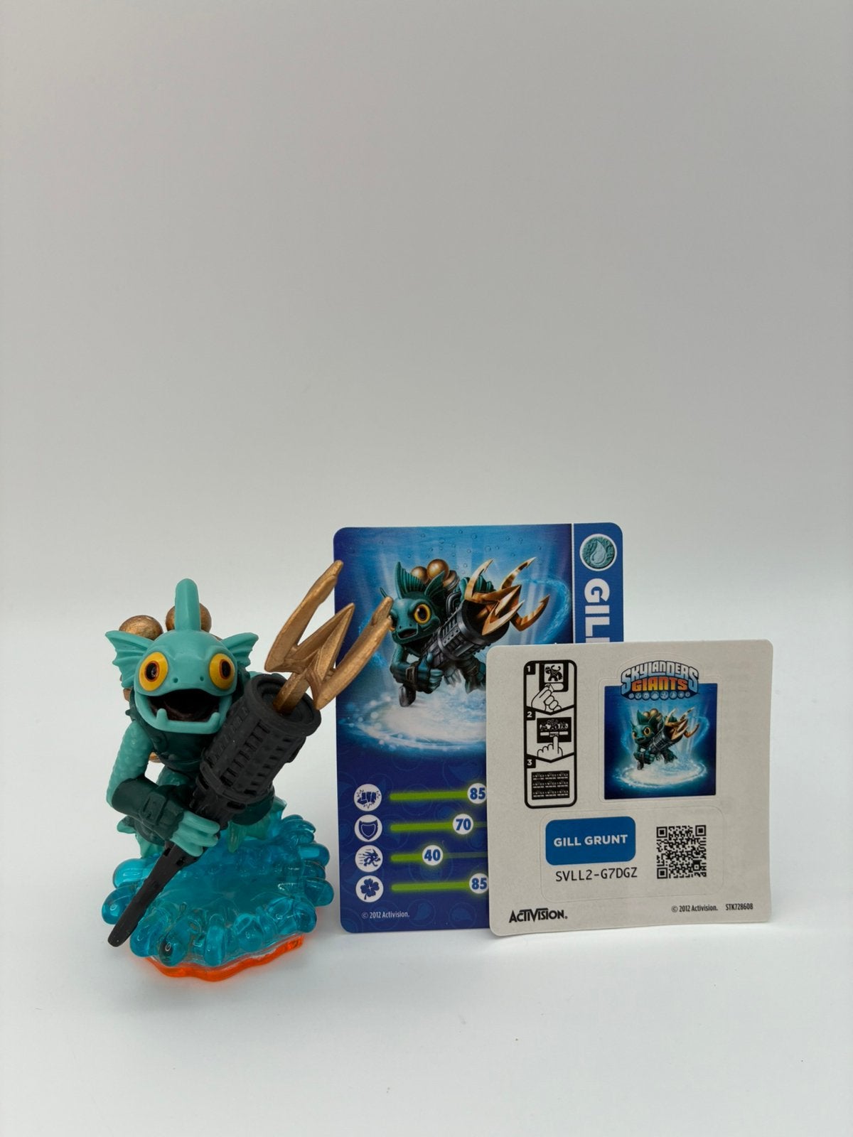 Skylanders Giants Gill Grunt met sticker en kaartje, Avontuur en Actie, Verzenden, W, 2 spelers