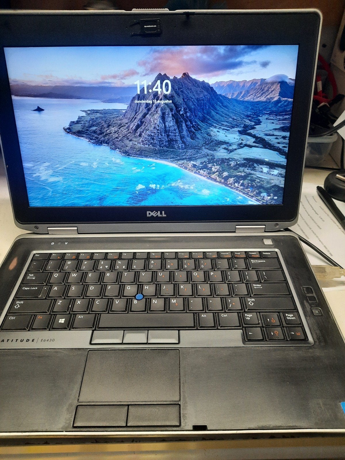 Dell Latitude E6430, met i7, ssd, windows 11, Computers en Software, Gebruikt, 2 tot 3 Ghz, Qwerty, 14 inch