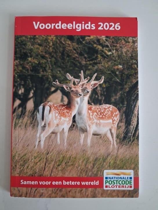 Postcodeloterij voordeelgids 2026 | Gratis, Boeken, Ophalen of Verzenden, Europa, Reisgids of -boek, Overige merken