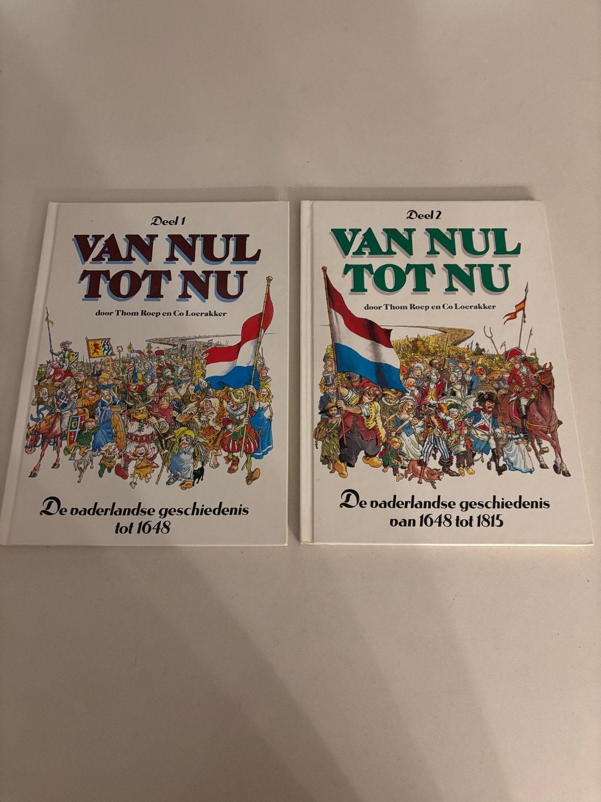 Van Nul Tot Nu - De Nederlandse Geschiedenis (2 delen), Ophalen of Verzenden, 17e en 18e eeuw, Zo goed als nieuw