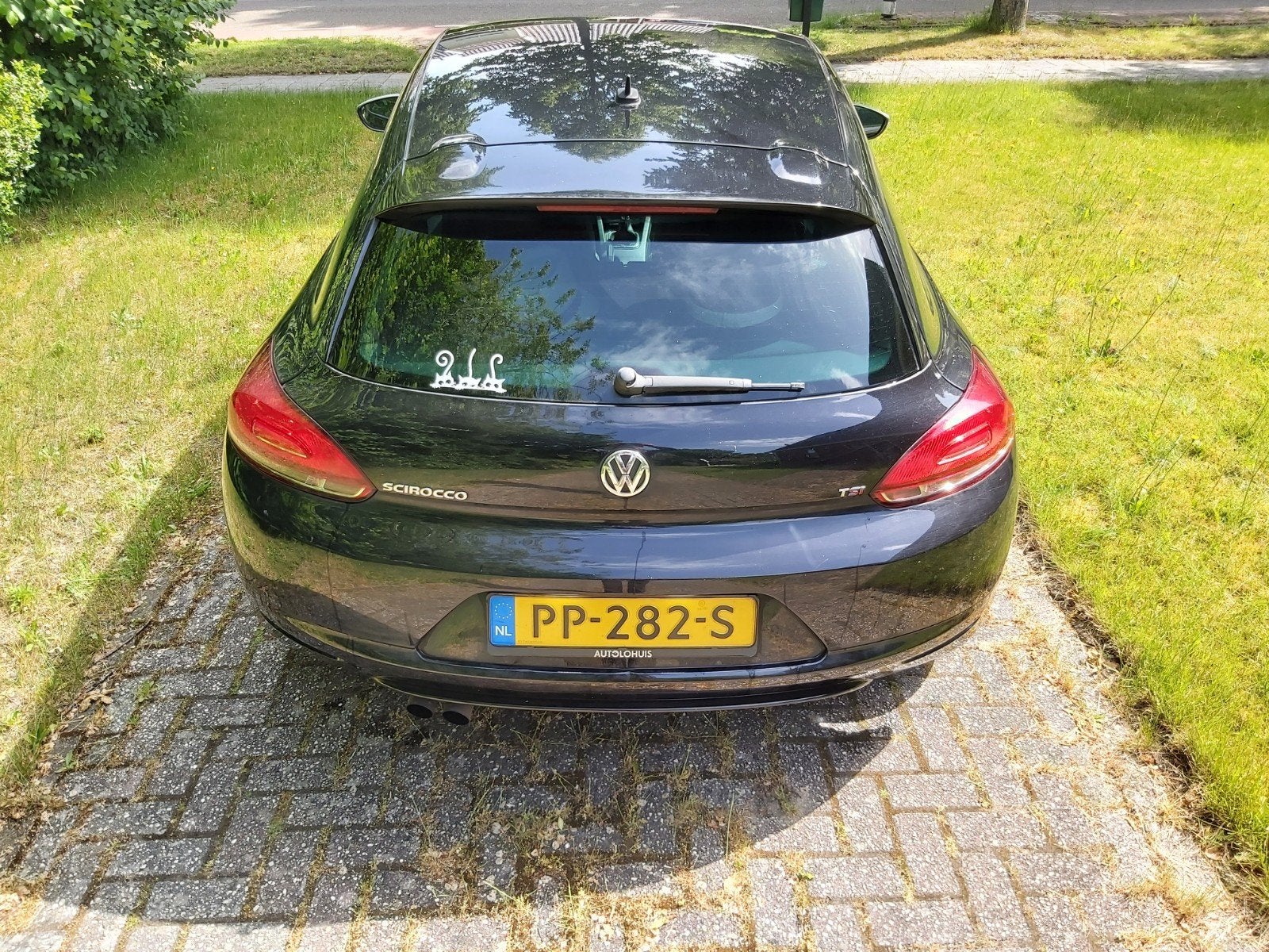 VW Scirocco 1.4 TSI 160pk '09, ruil camper/bestelwagen, Auto's, Voorwielaandrijving, 15 km/l, Zwart, 4 cilinders