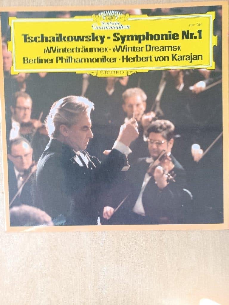 Tschaikowsky - Symfonie Nr. 1 'Winterdromen'  -  KARAJAN, Ophalen, LP, Gebruikt, Symfonie