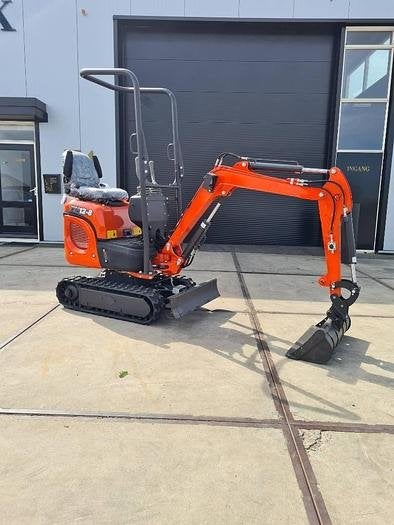 Rhinoceros Xn12-8 1200kg minigraver kubota diesel verstelbaa, Zakelijke goederen, Machines en Bouw | Kranen en Graafmachines, Graafmachine
