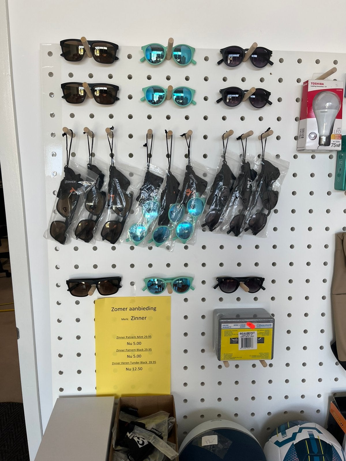 Sinner diverse zonnebrillen Nieuw heren/dames/unisex, Overige merken, Zonnebril, Zwart, Ophalen of Verzenden
