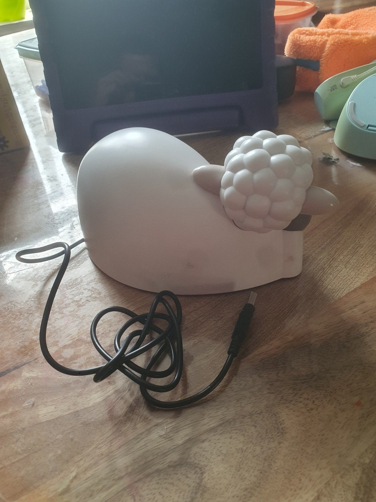 Zazu Sam Schaap Taupe Kinderwekker en Slaaptrainer, Ophalen of Verzenden, Gebruikt