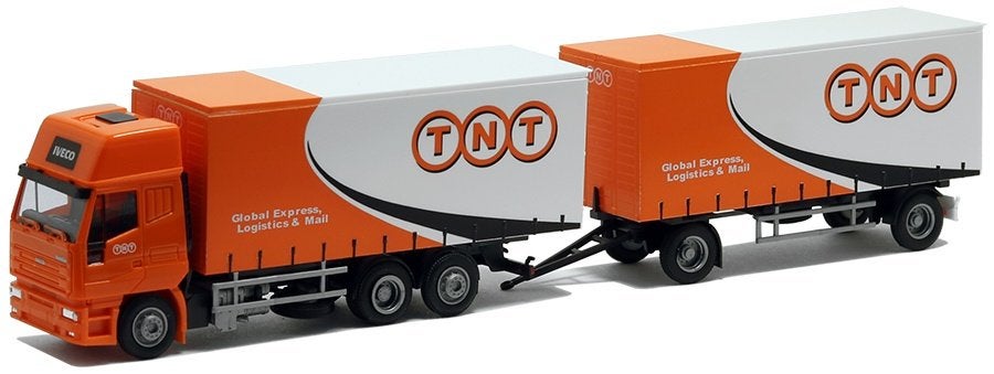 AWM 75872 Iveco Eurostar HD TNT Global Express, AWM Automodelle, Rietze, Nieuw, Ophalen of Verzenden