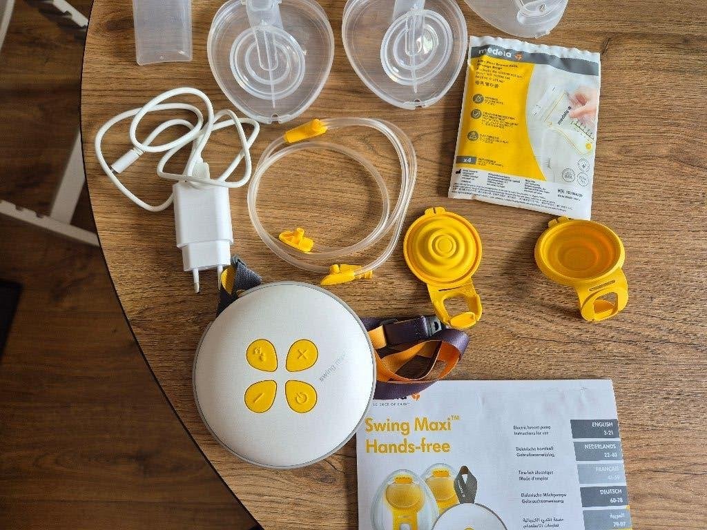 medela borstkolf swing maxi hands-free, Medela, Borstkolf, Ophalen of Verzenden, Zo goed als nieuw