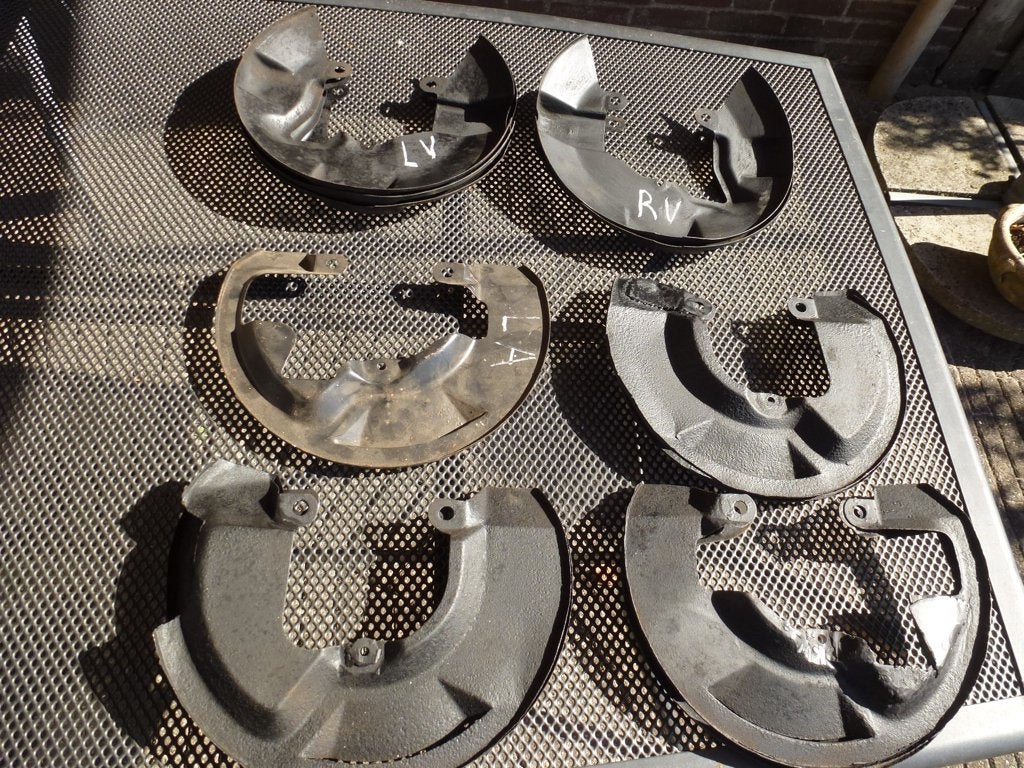 beschermplaten voor remschijven fiat x1/9, Ophalen of Verzenden, Gebruikt, Fiat