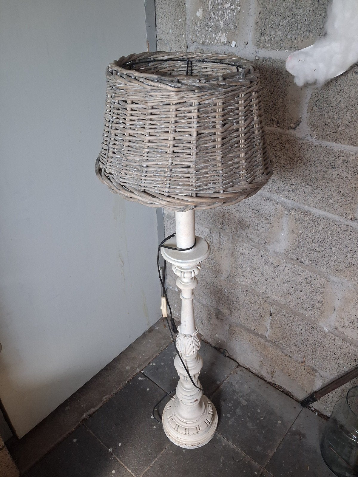 brocante vloerlamp, Antiek en Kunst, Ophalen