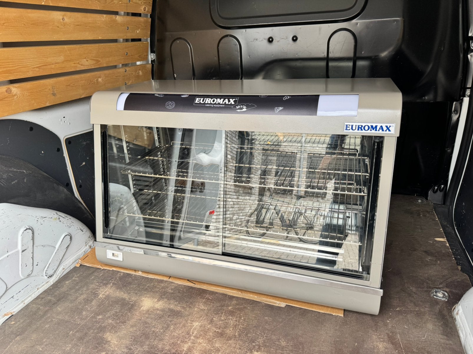Warmhoudvitrine Euromax 680073 uit 2021, Ophalen