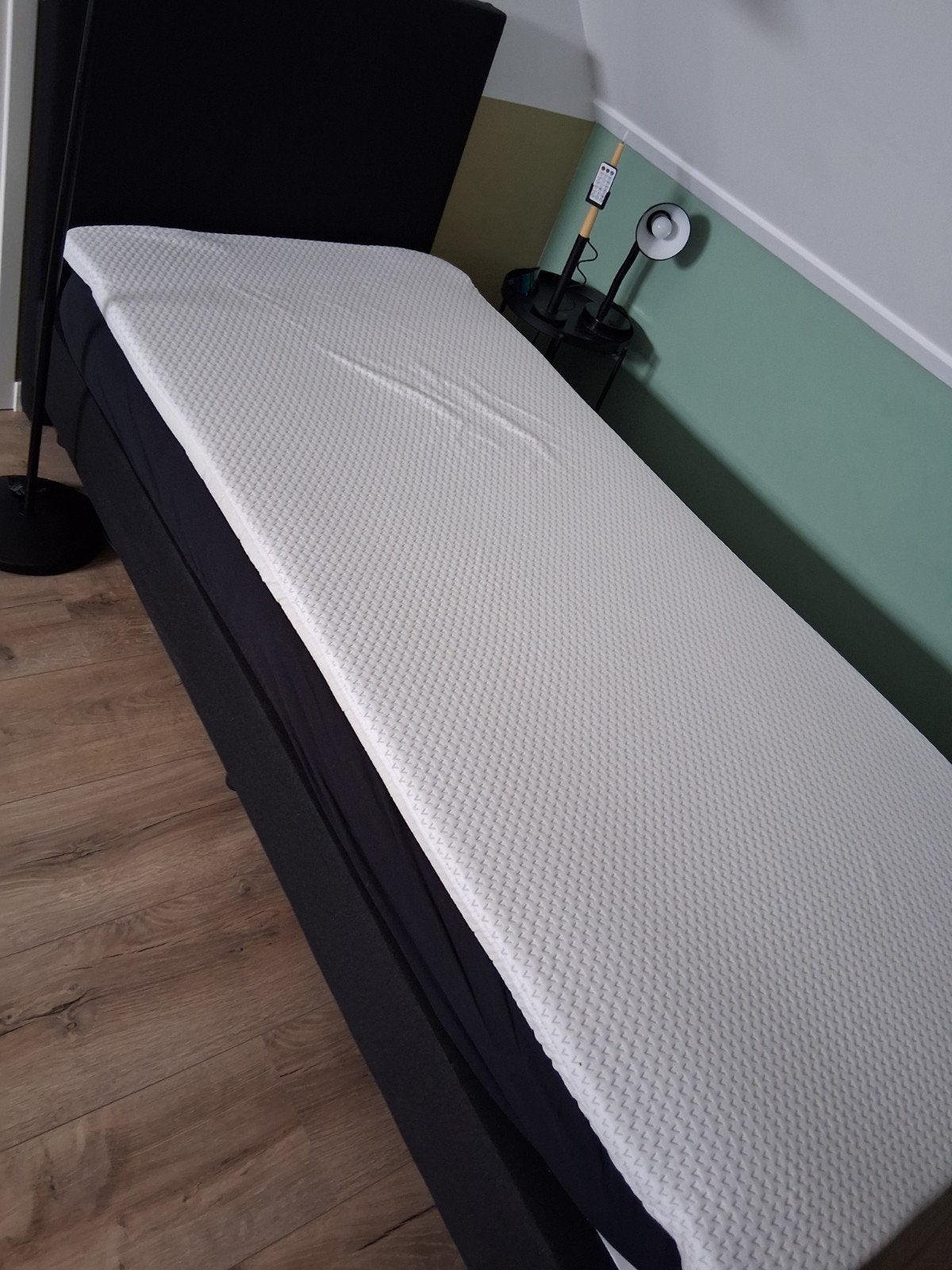 boxspring met wellpur topper, Ophalen, Zo goed als nieuw, Tweepersoons