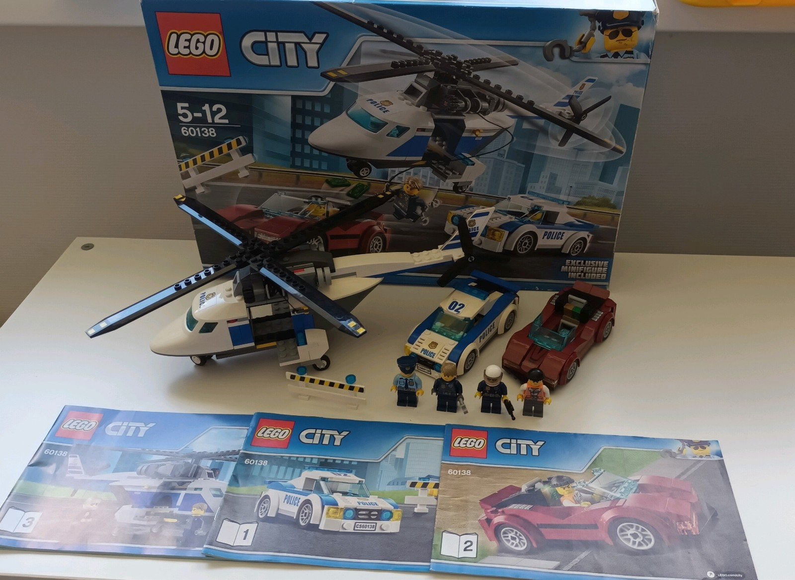 LEGO CITY: Politie Helikopter (compleet!), City, Lego, Ophalen of Verzenden, Zo goed als nieuw