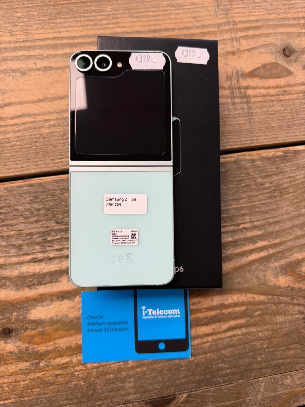 Samsung galaxy Z Flip 6 mint 256 GB + garantie