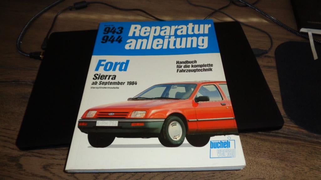 RepHandleiding FORD SIERRA  vanaf  9-1984     (NIEUW), Verzenden, Nieuw, Ford